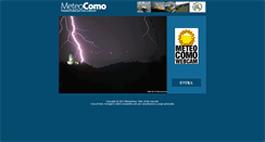 Desktop Screenshot of meteocomo.it